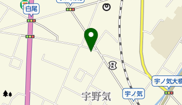 コウチ理容の地図画像