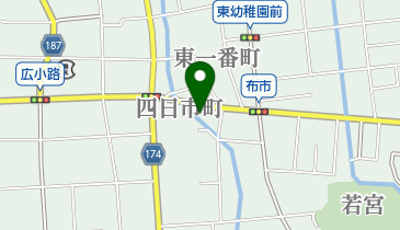 アヅマ自転車商会の地図画像