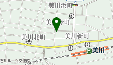 金谷餅店の地図画像