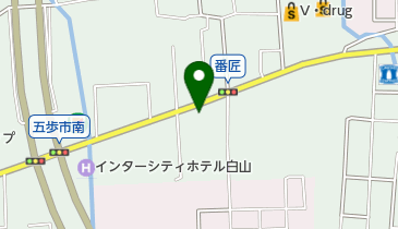田井たばこ店の地図画像