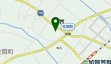 笠間公民館の地図画像