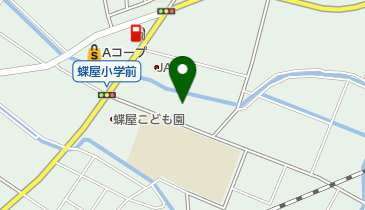 蝶屋公民館の地図画像