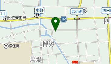 永言クリーニング店の地図画像