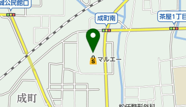 株式会社白整舎 マルエー松任成店の地図画像