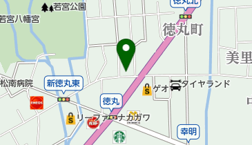 アザレ化粧品松任営業所ウッディの地図画像