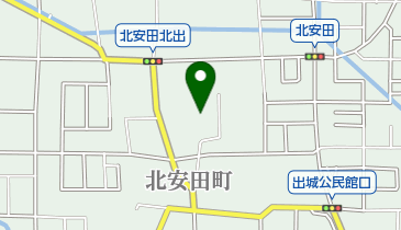 安田春日神社の地図画像