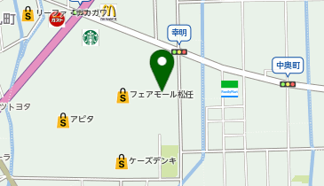 ゼビオスポーツ松任店の地図画像