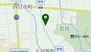 板尾接骨院の地図画像