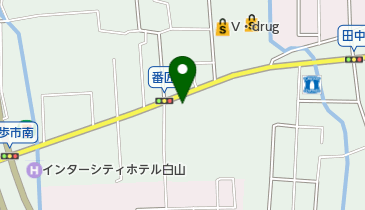 オーザ美容室の地図画像