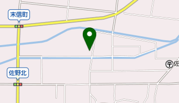 にした衣料店の地図画像