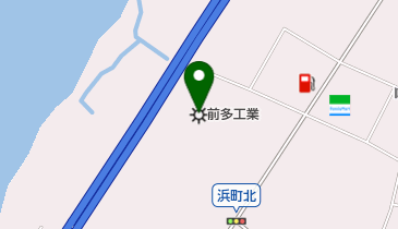前多工業株式会社の地図画像