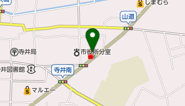 有限会社稲村石油の地図画像