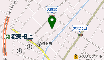 石川珠研根上そろばん塾の地図画像