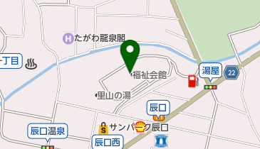 辰口校下婦人会貸衣裳室の地図画像