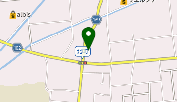 高田クリーニング店の地図画像