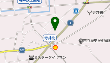 九谷なごみ館の地図画像