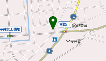 寺井動物病院の地図画像