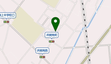 カットハウスきのこの地図画像