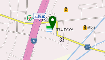 クリスタル美容室の地図画像