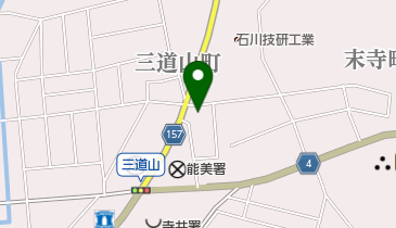 開花亭の地図画像