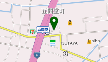 オークボメガネ・宝飾店の地図画像