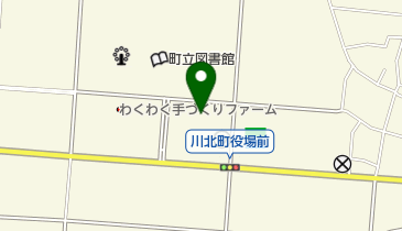 川北町 老人福祉センター百寿会館の地図画像