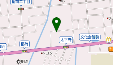 赤帽みその急便の地図画像