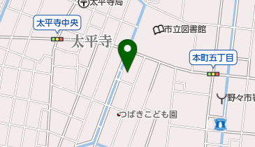 太平寺会館の地図画像