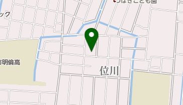 ミワ洋裁教室の地図画像