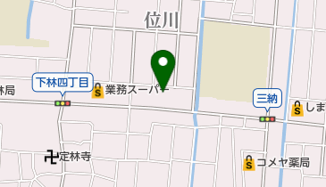 プリュームの地図画像