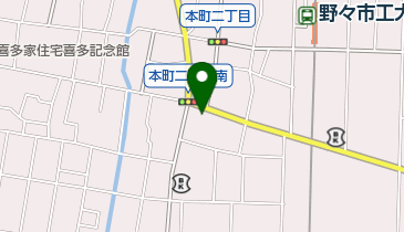 中村理容店の地図画像