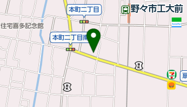 野々市町消防団 第1・第5分団の地図画像