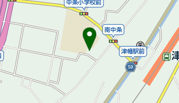 中条公民館の地図画像