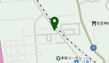 美容室レイの地図画像