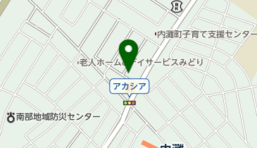 肉のみやざき向陽台店の地図画像