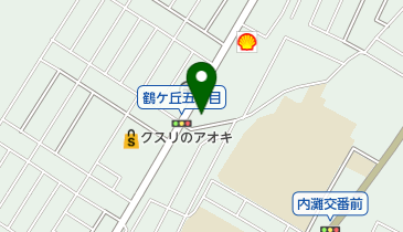 内灘夫人の地図画像