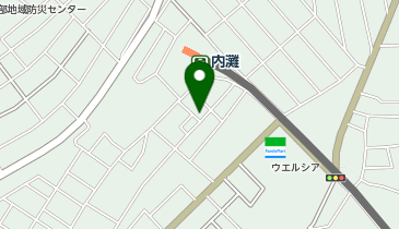 シーナ美容室の地図画像