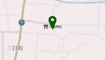八幡神社の地図画像