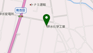 押水化学工業株式会社の地図画像