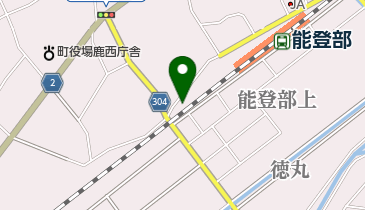 近江クリーニング店の地図画像