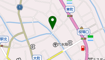 仲田クリーニング店の地図画像