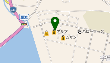 たかだやアルプ店の地図画像