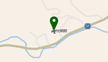 光明院の地図画像