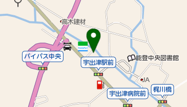 高野洋服店の地図画像