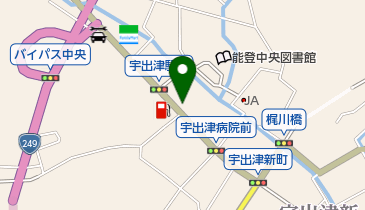 ローズ理容の地図画像