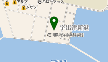 石川県水産総合センターの地図画像