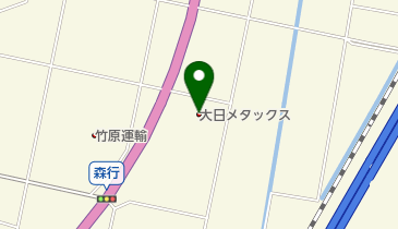 大日メタックス株式会社の地図画像