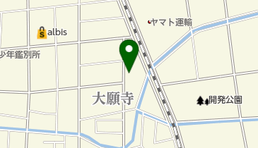 金森産業株式会社の地図画像