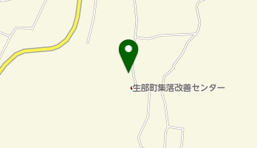 生部町公民館の地図画像