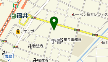 福井市 旭公民館の地図画像